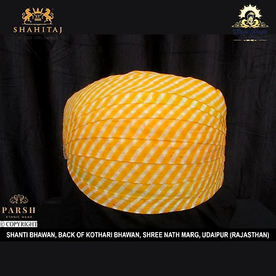 S H A H I T A J Traditional Rajasthani Cotton Mewadi Pagdi or Turban Multi-Colored for Kids and Adults (MT58)-ST137_22