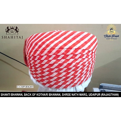 S H A H I T A J Traditional Rajasthani Cotton Mewadi Pagdi or Turban Multi-Colored for Kids and Adults (MT81)-ST159_23