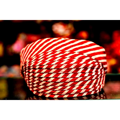 S H A H I T A J Traditional Rajasthani Cotton Mewadi Pagdi or Turban Multi-Colored for Kids and Adults (MT99)-ST177_23andHalf
