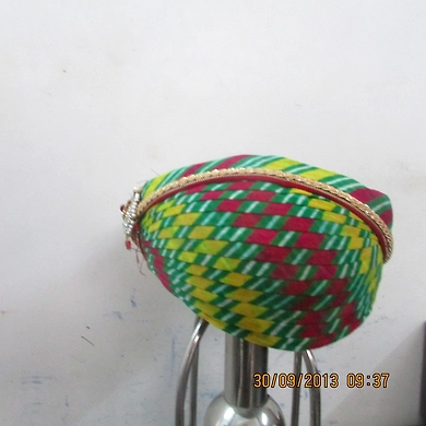 S H A H I T A J Traditional Rajasthani Cotton Mewadi Pagdi or Turban Multi-Colored for Kids and Adults (MT102)-ST180_20