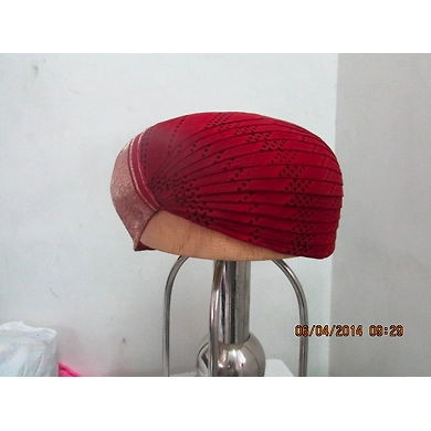 S H A H I T A J Traditional Rajasthani Cotton Mewadi Pagdi or Turban Multi-Colored for Kids and Adults (MT104)-18-3