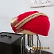 S H A H I T A J Traditional Rajasthani Red Kasumal Cotton Mewadi Pagdi or Turban for Kids and Adults (MT105)-18-3-sm