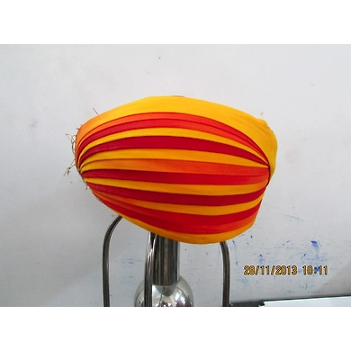 S H A H I T A J Traditional Rajasthani Cotton Mewadi Pagdi or Turban Multi-Colored for Kids and Adults (MT107)-ST185_18