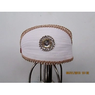 S H A H I T A J Traditional Rajasthani Cotton Mewadi Bohra Pagdi or Turban Multi-Colored for Kids and Adults (MT127)