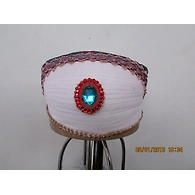 S H A H I T A J Traditional Rajasthani Cotton Mewadi Bohra Pagdi or Turban Multi-Colored for Kids and Adults (MT128)