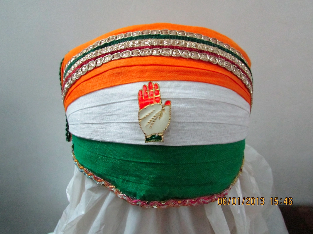 S H A H I T A J Traditional Rajasthani Cotton Mewadi Tricolor or