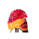 S H A H I T A J Traditional Rajasthani Cotton Multi-Colored Bandhej Wedding Barati Jodhpuri Pagdi Safa or Turban for Kids and Adults (RT152)-ST232_22andHalf-sm