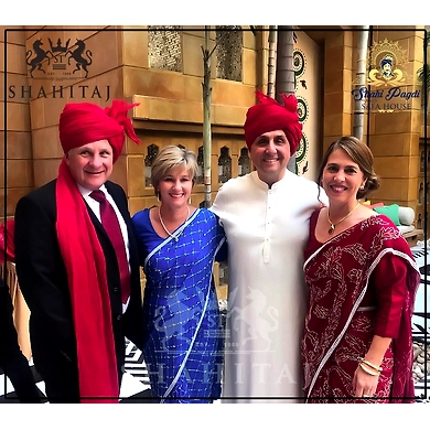 S H A H I T A J Traditional Rajasthani Wedding Barati Maroon Cotton Udaipuri Pagdi Safa or Turban for Kids and Adults (CT160)-ST240_19