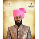 S H A H I T A J Traditional Rajasthani Cotton Wedding Barati Pink Jodhpuri &amp; Rajputi Pagdi Safa or Turban for Kids and Adults (CT163)-ST243_19-sm