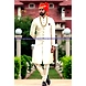 S H A H I T A J Traditional Rajasthani Wedding Barati Plain Chanderi Silk Orange or Kesariya Checkered Udaipuri Pagdi Safa or Turban for Kids and Adults (CT223)-ST303_18-sm
