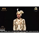 S H A H I T A J Traditional Rajasthani Wedding Udaipuri Silk Pagdi Safa or Turban for Groom or Dulha (CT246)-ST326_23-sm