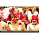 S H A H I T A J Traditional Rajasthani Wedding Jodhpuri Strawberry Silk Pagdi Safa or Turban for Groom or Dulha (CT252)-ST332_22andHalf-sm