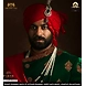 S H A H I T A J Traditional Rajasthani Wedding Red Pure or Georgette Udaipuri Pagdi Safa or Turban for Groom or Dulha (CT269)-ST349_21andHalf-sm