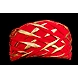 S H A H I T A J Traditional Rajasthani Red Color Faux Silk Marwadi Munshi Pagdi Safa or Turban for Kids and Adults (RT317)-ST477_20andHalf-sm