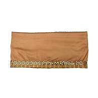 S H A H I T A J Traditional Rajasthani Silk Golden Barati/Groom/Social Occasions Turban Safa Pagdi Pheta Cloth for Kids and Adults (CT332)-Free Size