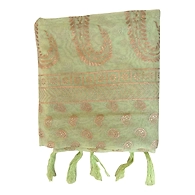 S H A H I T A J Traditional Rajasthani Boota Print Green Barati/Groom/Social Occasions Turban Safa Pagdi Pheta Cloth for Kids and Adults (CT379)