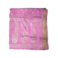 S H A H I T A J Traditional Rajasthani Boota Print Pink Barati/Groom/Social Occasions Turban Safa Pagdi Pheta Cloth for Kids and Adults (CT380)