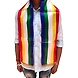 S H A H I T A J Traditional Rajasthani Unisex Multi-Colored Satin Uparna/Stole for Social Occasions/Bhagwan or God's Idols (DS406) (Pack of 3 Pieces)-ST566-sm