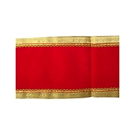 S H A H I T A J Traditional Rajasthani Unisex Velvet Uparna/Stole for Social Occasions/Bhagwan or God's Idols (DS411) (Pack of 1 Piece)-Free Size