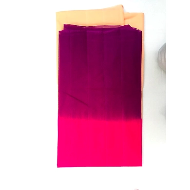 S H A H I T A J Traditional Rajasthani Multi-Colored Barati/Groom/Social Occasions Georgette Pagdi Safa Turban or Pheta Cloth 11 Mtrs for Kids and Adults (CT468)-Free Size-1