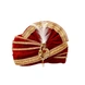 S H A H I T A J Traditional Rajasthani Readymade Velvet Velcro Adjustable Multi-Colored Foldable Pagdi Safa or Turban for Groom or Dulha (RT478)-ST598_21-sm