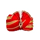 S H A H I T A J Traditional Rajasthani Velvet Red &amp; Golden Wedding Groom or Dulha Pagdi Safa or Turban for Kids and Adults (RT491)-ST611_22-sm