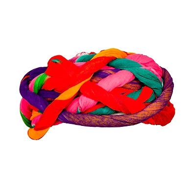 S H A H I T A J Traditional Rajasthani Cotton Multi-Colored Vantma or Rope Pagdi Safa or Turban for Kids and Adults (RT497)-18-4