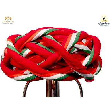 S H A H I T A J Traditional Rajasthani Cotton Multi-Colored Vantma or Rope Pagdi Safa or Turban for Kids and Adults (RT500)-ST620_19
