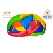 S H A H I T A J Traditional Rajasthani Jaipuri Faux Silk Multi-Colored Gol or Foam Pagdi Safa or Turban for Kids and Adults (RT512)-ST632_18-sm