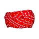 S H A H I T A J Traditional Rajasthani Cotton Red Bandhej Jodhpuri Gol Pheta Pagdi Safa or Turban for Kids and Adults (RT521)-18-4-sm