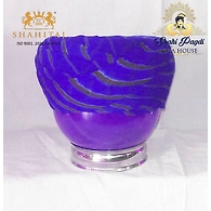 S H A H I T A J Traditional Rajasthani Cotton Blue Lehariya Jodhpuri Gol Pheta Pagdi Safa or Turban for Kids and Adults (RT524)