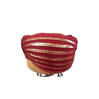 S H A H I T A J Traditional Rajasthani Cotton Mandil Mewadi Pagdi or Turban Multi-Colored for Kids and Adults (MT120)