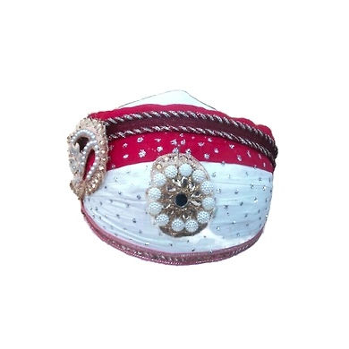 S H A H I T A J Traditional Rajasthani Cotton Mewadi Pagdi or Turban Multi-Colored for Kids and Adults (MT36)-ST114_18