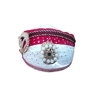 S H A H I T A J Traditional Rajasthani Cotton Mewadi Pagdi or Turban Multi-Colored for Kids and Adults (MT36)