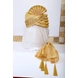 S H A H I T A J Traditional Rajasthani Wedding Golden Silk Pagdi Safa or Turban for Groom or Dulha (RT549)-ST672_21andHalf-sm