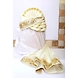S H A H I T A J Traditional Rajasthani Wedding White &amp; Golden Silk Pagdi Safa or Turban for Groom or Dulha (RT550)-ST673_23-sm