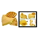 S H A H I T A J Traditional Rajasthani Wedding Golden Silk Pagdi Safa or Turban for Kids and Adults (RT555)-ST678_18andHalf-sm