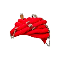 S H A H I T A J Traditional Rajasthani Rebari Red Cotton Kids and Adults Pagdi Safa or Turban for Fashion Shows & Events (DT562)