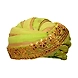 S H A H I T A J Designer Green and Golden Silk Kids and Adults Pagdi Safa or Turban for Fashion Shows &amp; Events (DT570)-ST692_21andHalf-sm