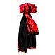 S H A H I T A J Designer Red and Black Silk Kids and Adults Rope Pagdi Safa or Turban for Fashion Show &amp; Events (DT571)-18-4-sm