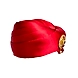 S H A H I T A J Designer Red Satin Kids and Adults Pagdi Safa or Turban for Fashion Shows &amp; Events (DT575)-18-3-sm