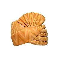 S H A H I T A J Traditional Rajasthani Wedding Golden Silk Pagdi Safa or Turban for Kids and Adults (RT576)