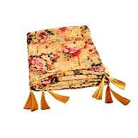 S H A H I T A J Traditional Rajasthani Wedding Multi-Colored Floral Silk Stall/Dupatta/Shawl for Groom or Dulha (DS584)