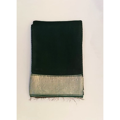 S H A H I T A J Traditional Rajasthani Bottle Green Social Occasions or Condolences Cotton Mewadi Pagdi or Turban Cloth for Kids and Adults (MT595)-ST719