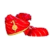 S H A H I T A J Traditional Rajasthani Jodhpuri Cotton Red Lehariya Wedding Groom or Dulha Pagdi Safa or Turban for Kids and Adults (RT611)-ST735_22-sm