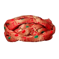 S H A H I T A J Traditional Rajasthani Red Brocade Kids and Adults Designer Vantma Pagdi Safa or Turban for Fashion Shows & Events (DT650)