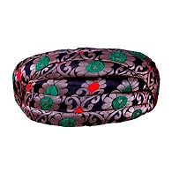 S H A H I T A J Traditional Rajasthani Black Brocade Kids and Adults Designer Jain Pagdi Safa or Turban for Fashion Shows & Events (DT651)