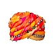 S H A H I T A J Designer Multi-Colored Silk Women &amp; Girls Pagdi Safa or Turban for Fashion Shows &amp; Events (DT657)-ST783_21-sm