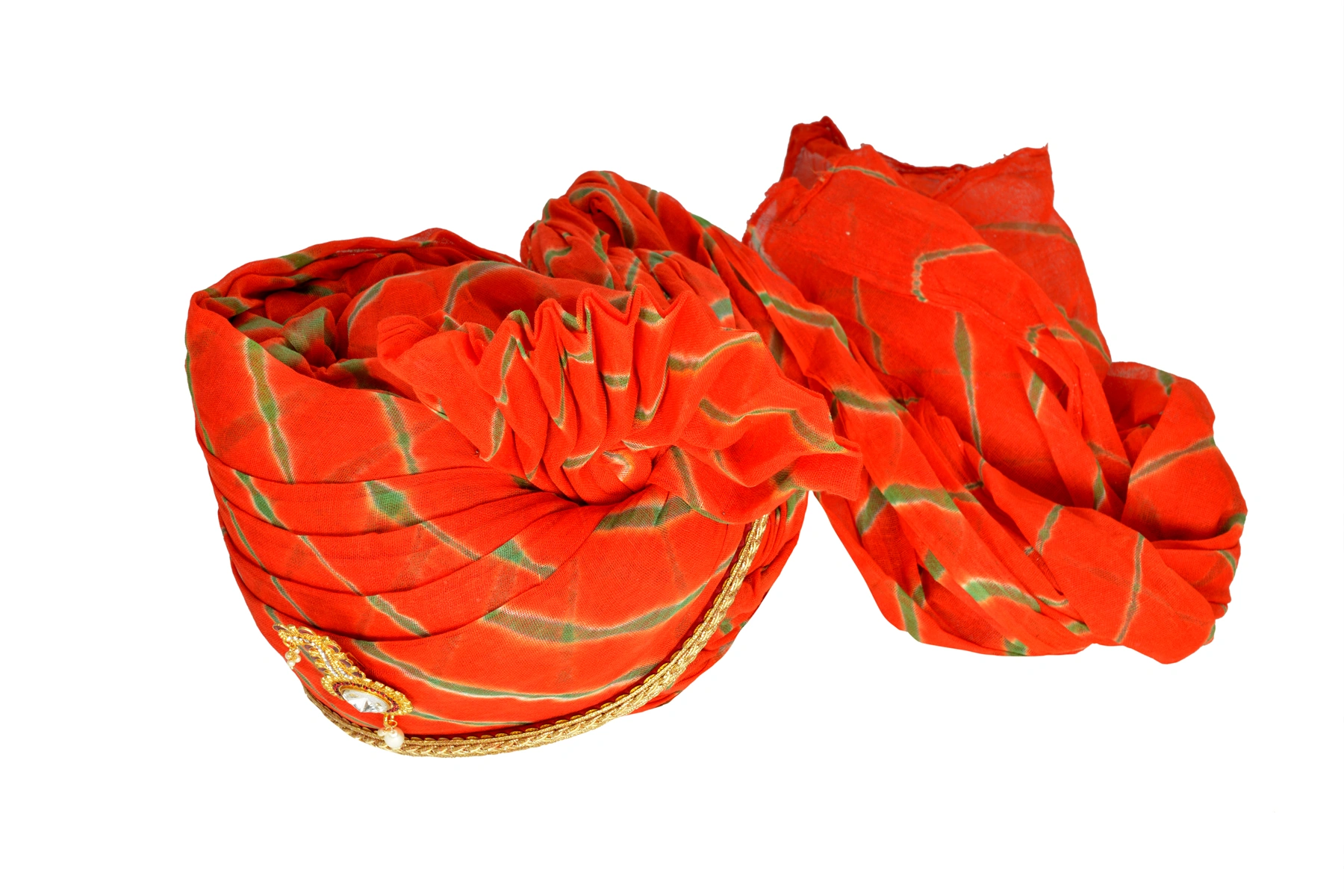S H A H I T A J Traditional Rajasthani Jodhpuri Cotton Orange or ...