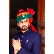 S H A H I T A J Traditional Rajasthani Wedding Barati Multi-Colored Cotton Pachrangi Bandhej Jodhpuri &amp; Rajputi Pagdi Safa or Turban for Kids and Adults (CT198)-ST278_18-sm